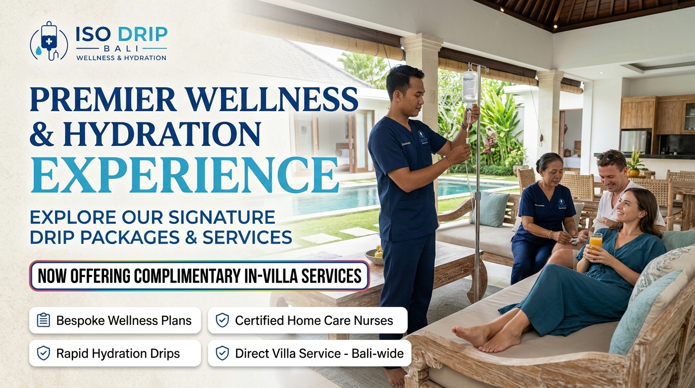 Iso Drip Bali Premier Wellness & Hydration Experience